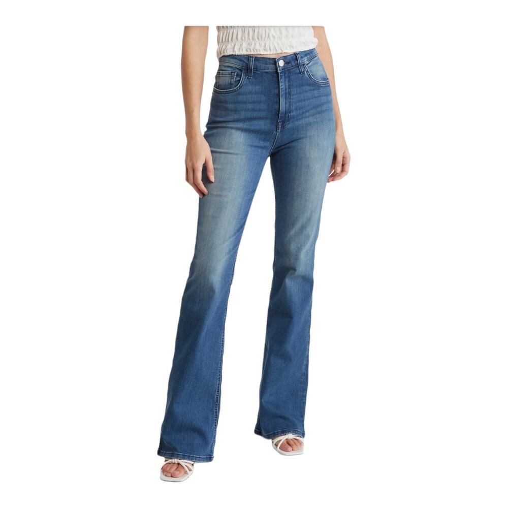 C/E by Current Elliott jeans High Rise Flare blue size 31